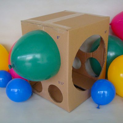 Medidor para balões de papelão